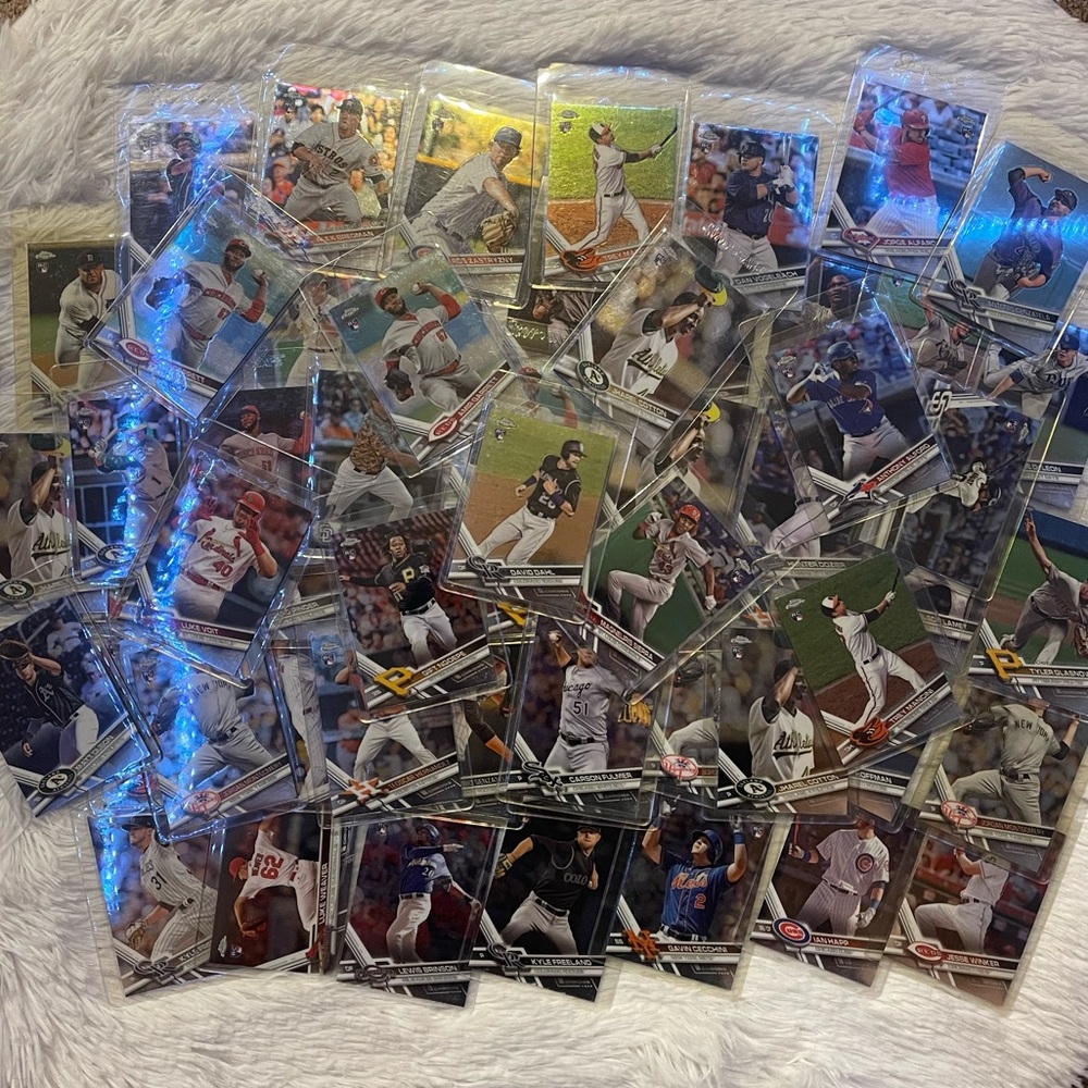 (60 Cards) 2017 Topps Chrome Rookie Cards